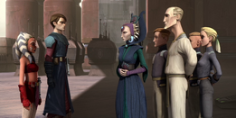 S3E6-AnakinAndAhsokaGreetedOnMandalore