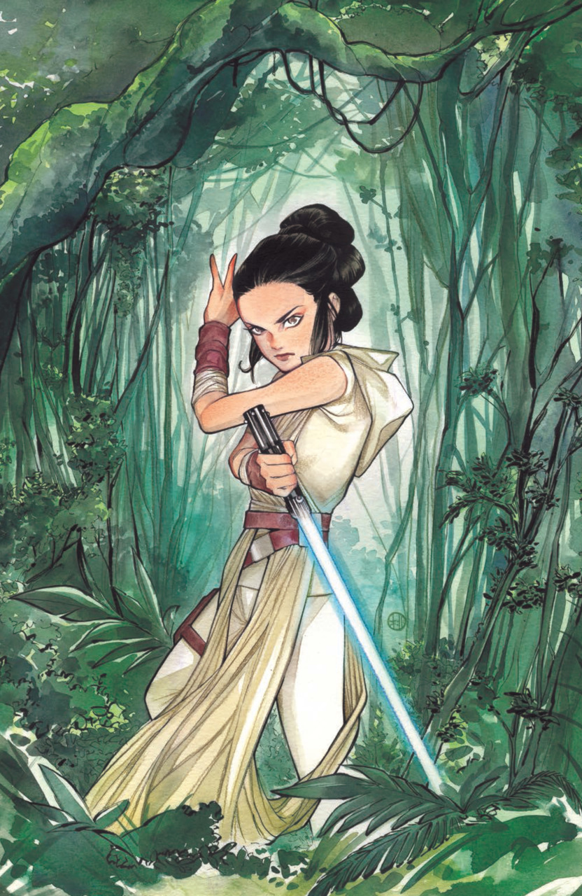 Despite her Sith lineage, Rey chose to follow the ways of the Jedi Order.