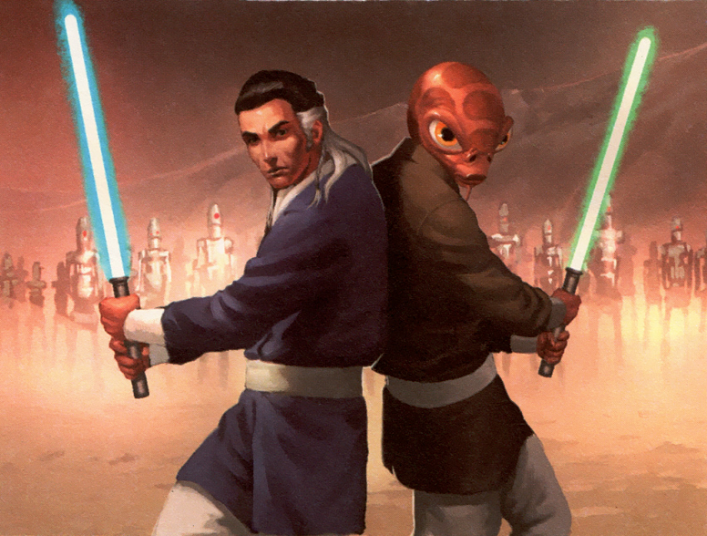 The Jedi Knights, spiritual heirs to the Bendu monks