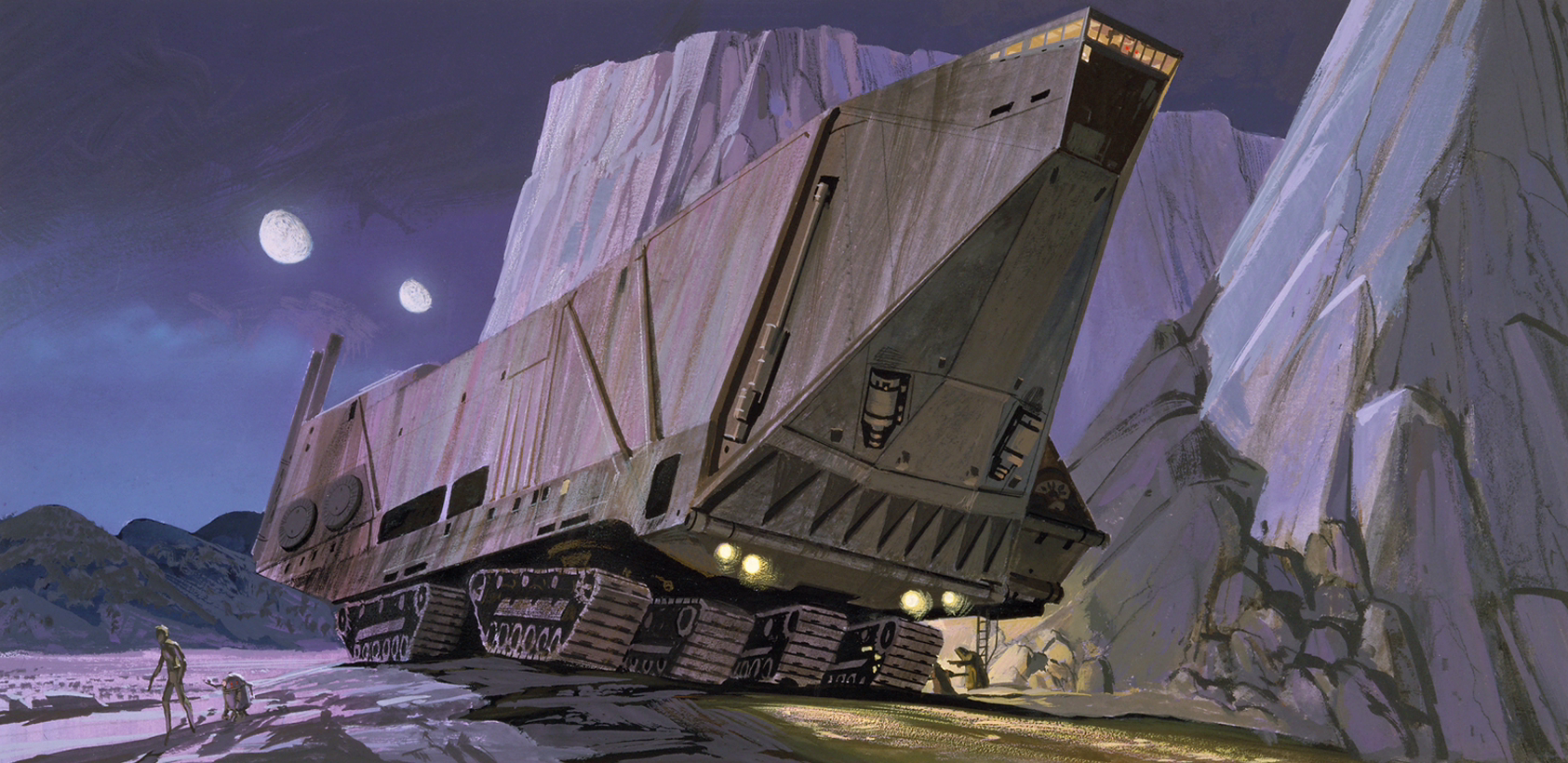 Concept art by Ralph McQuarrie.