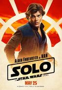 Han Solo character poster