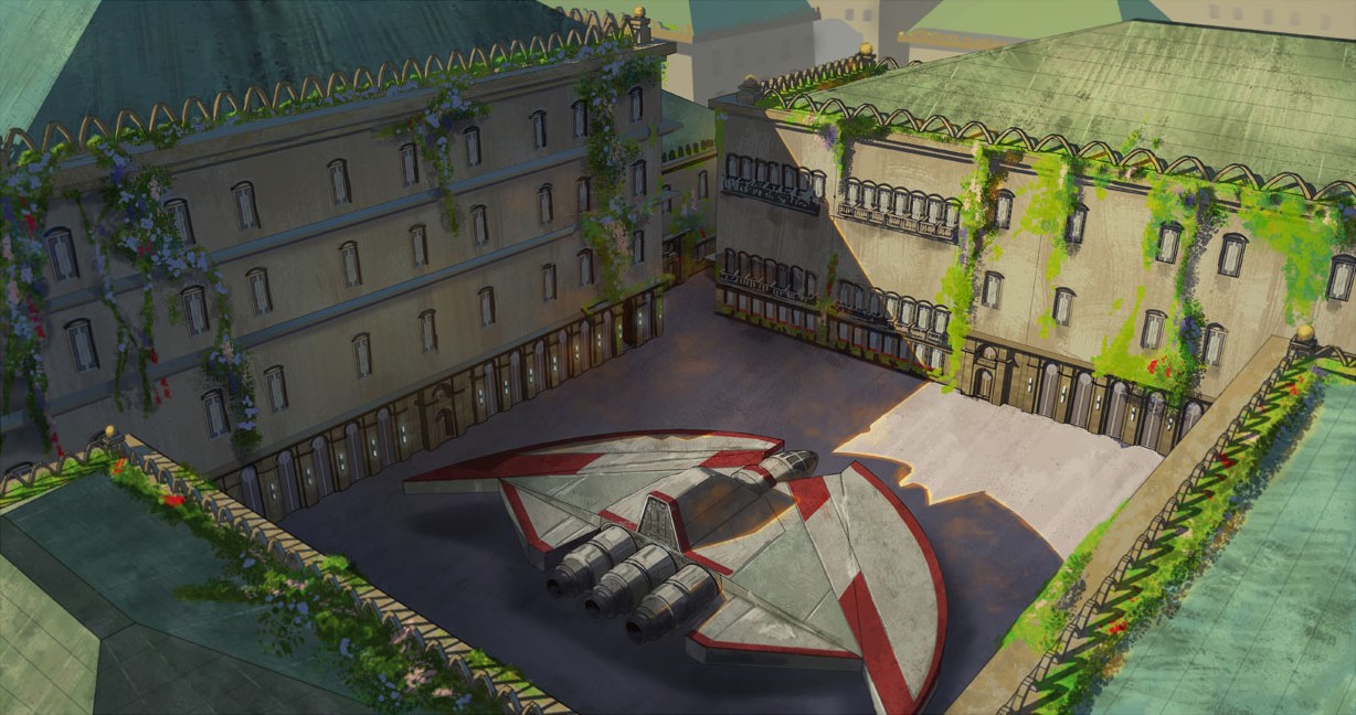 Theed Landing Plaza appearance in Common Appearance