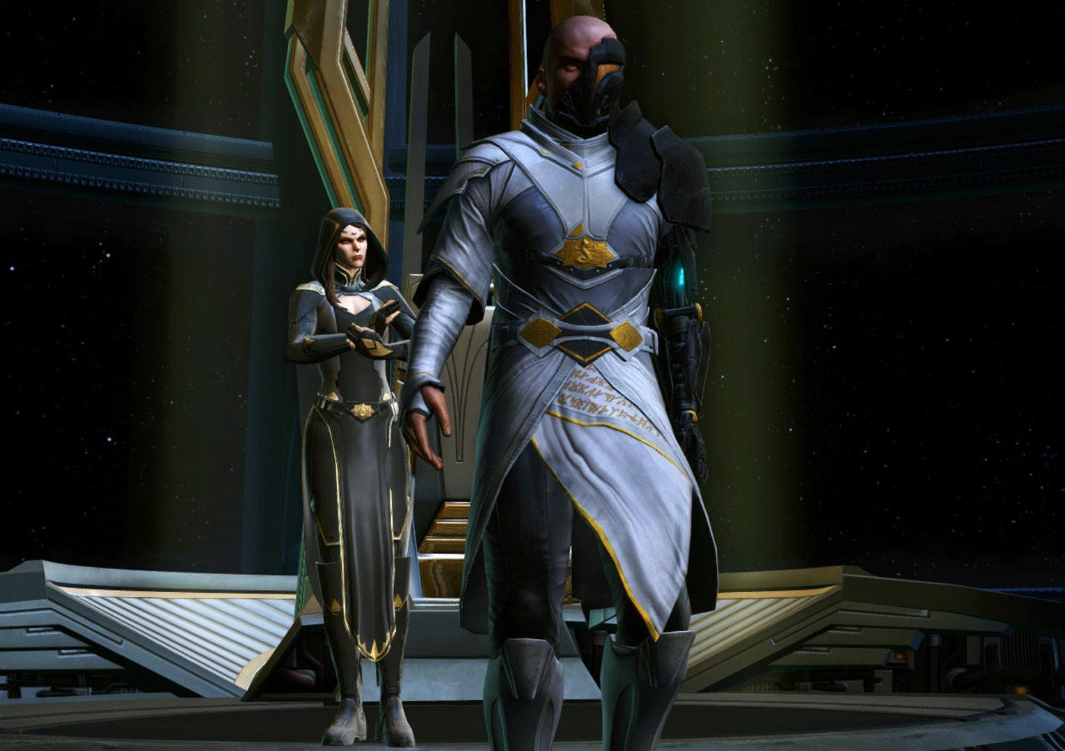 Emperor Arcann became increasingly frustrated at being unable to locate the Alliance base.