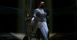 Emperor Arcann became increasingly frustrated at being unable to locate the Alliance base.