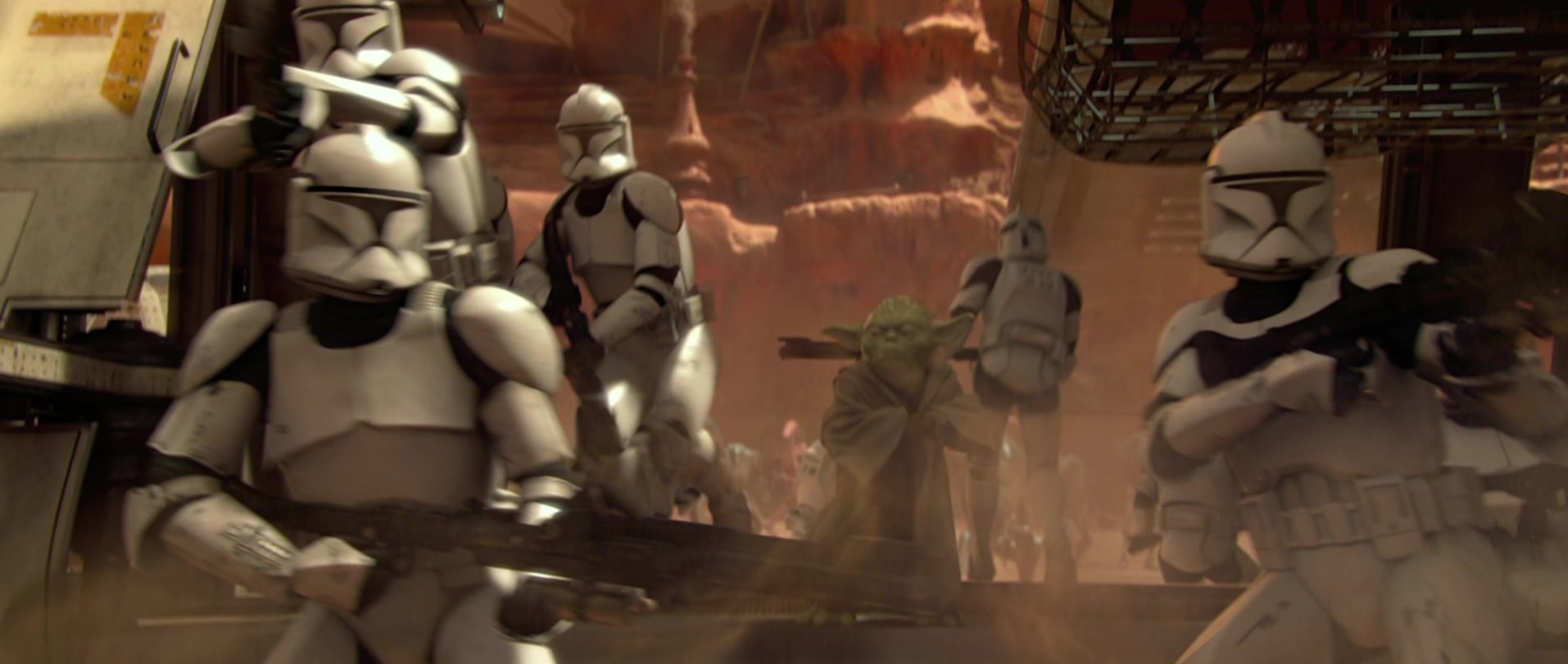 Yoda's regiment appearance in Common Appearance