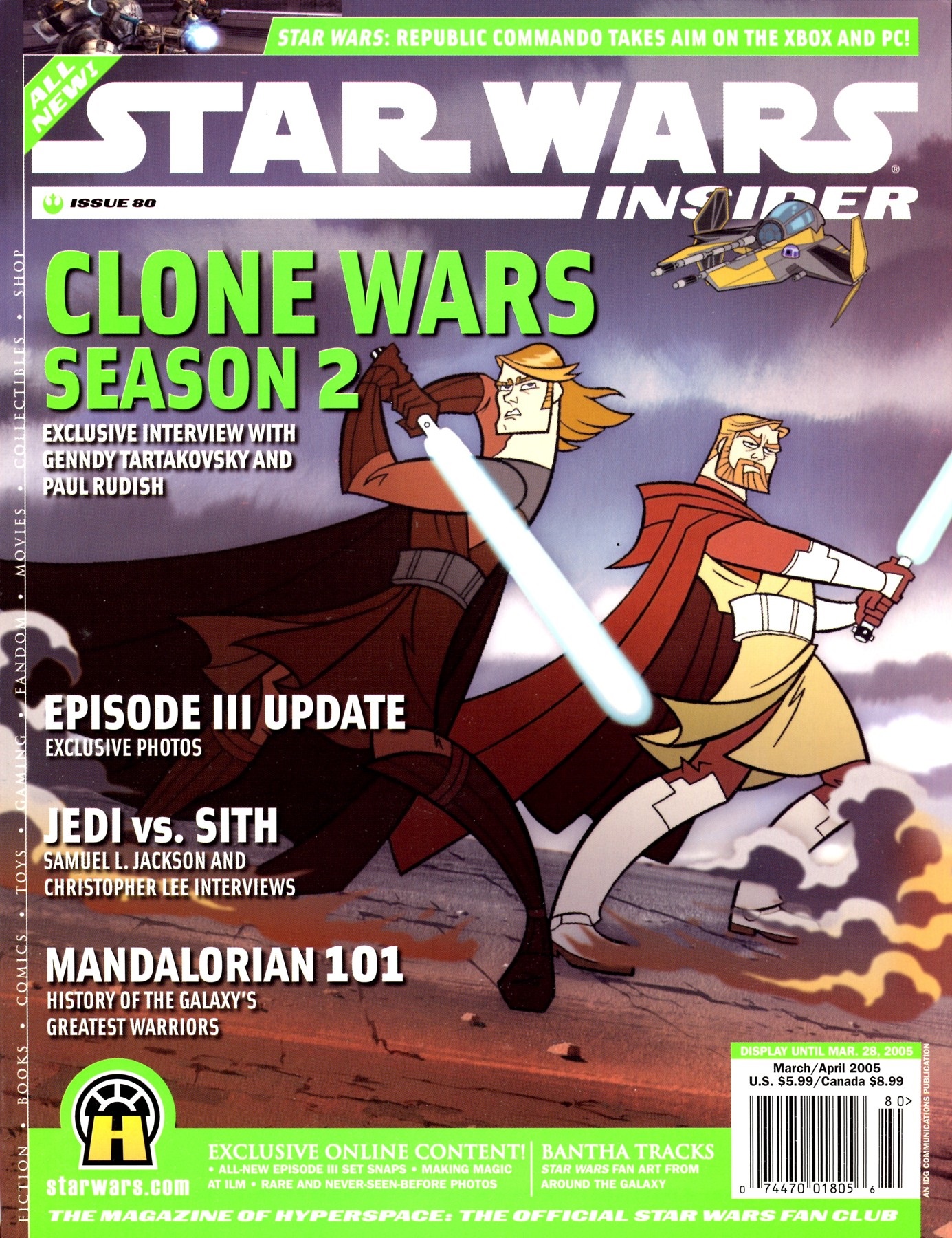 Star Wars Insider 80 appearance in Common Appearance