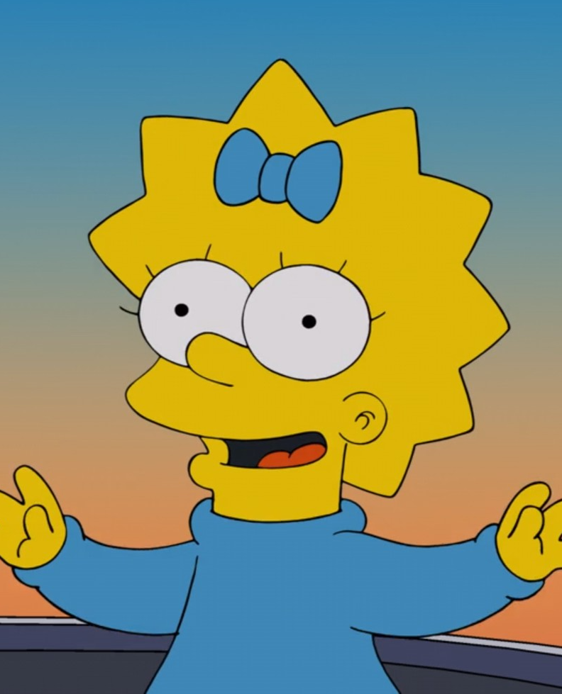 Maggie Simpson appearance in Common Appearance