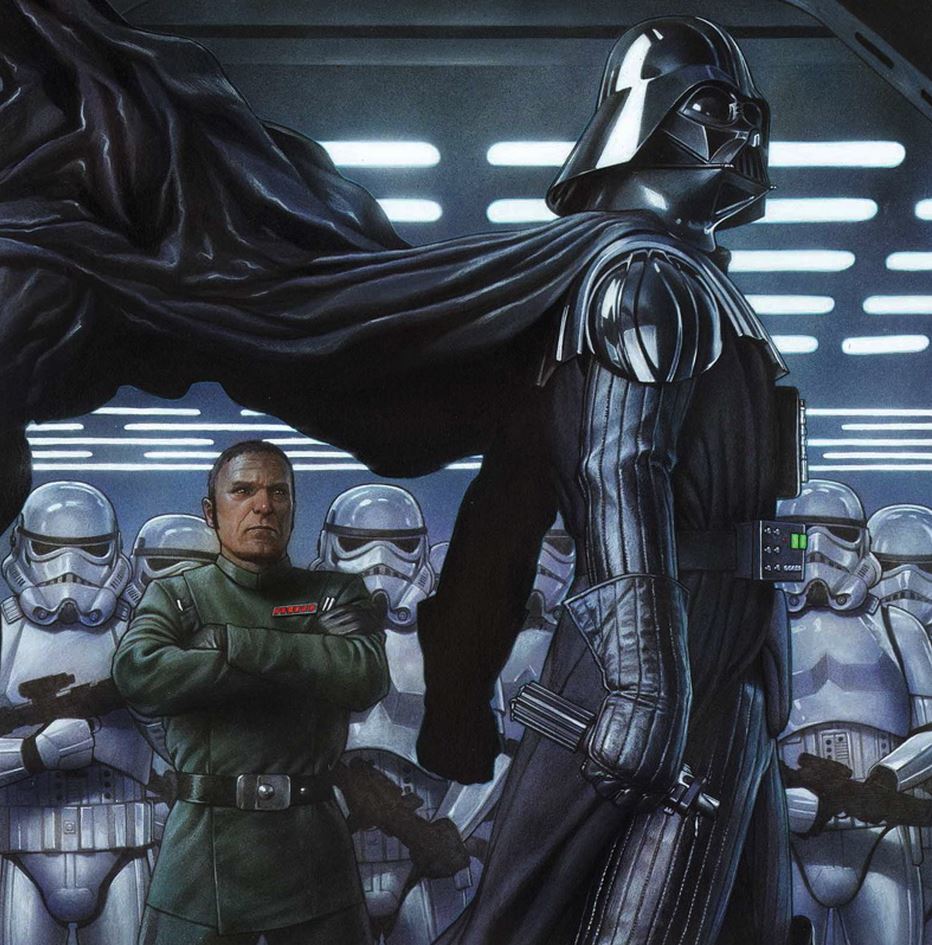 Tagge secured the rank of Grand General and looked down upon Darth Vader until the Sith Lord's revenge.