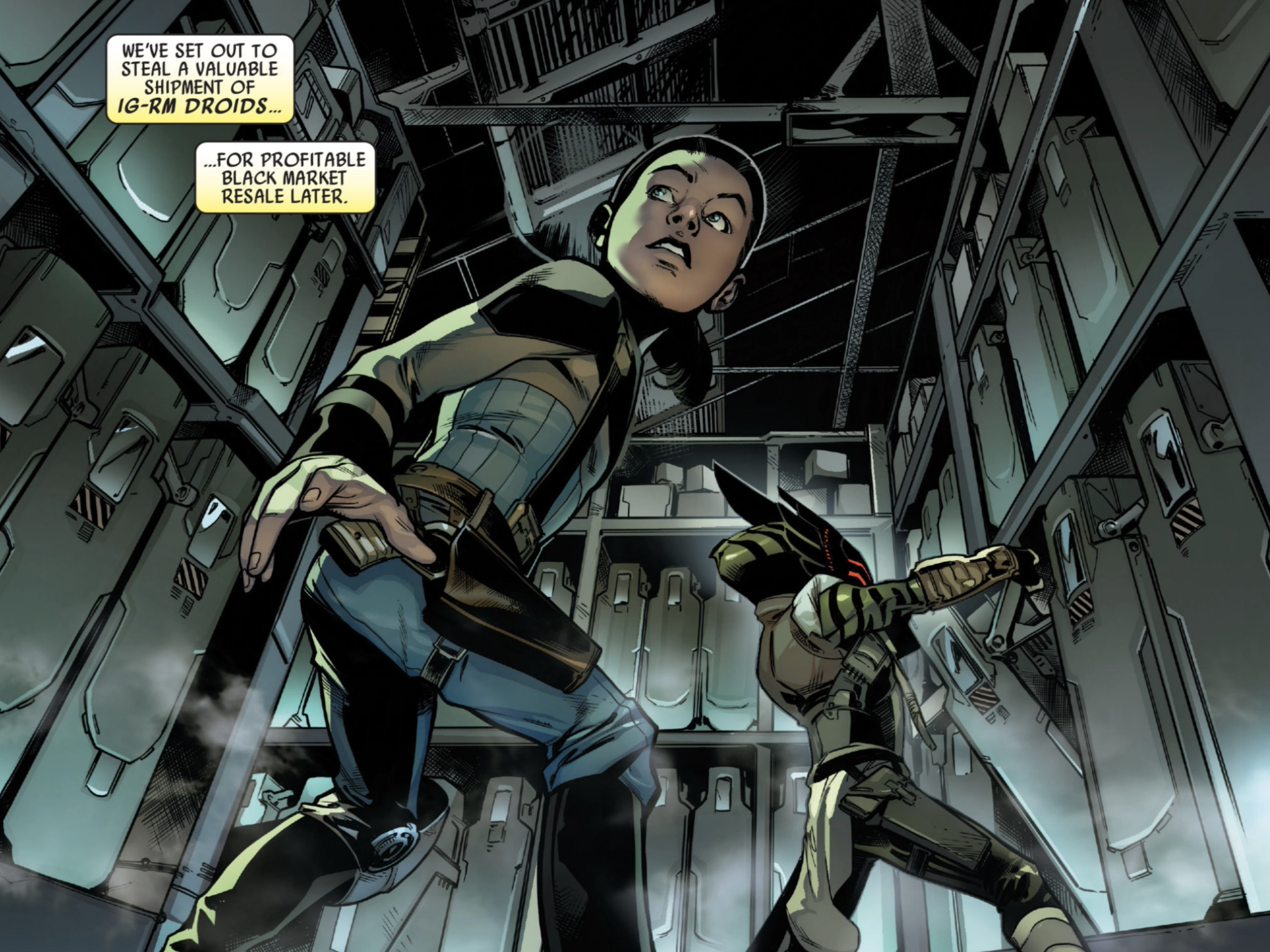 Theft of the IG-RM droids appearance 