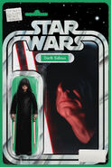 Darth Sidious action figure variant cover by John Tyler Christopher