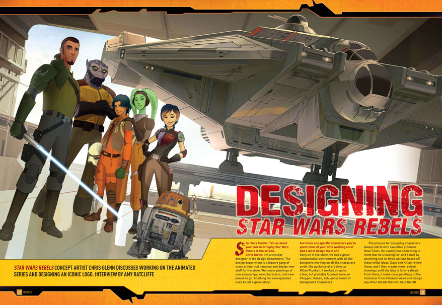 Designing Star Wars Rebels appearance in Common Appearance