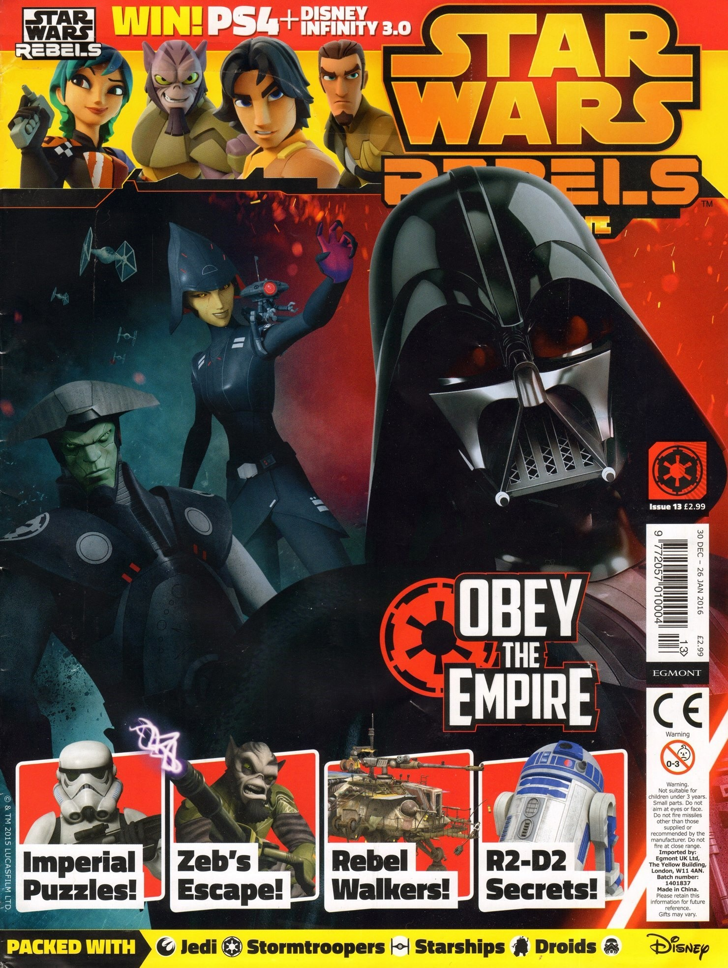 Star Wars Rebels Magazine 13 appearance 