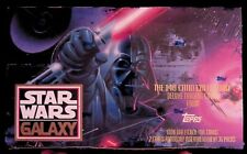 lot of 3 Star Wars Galaxy Series 1 Promo Sheet Card Jabba the Hutt 1993 TOPPS 