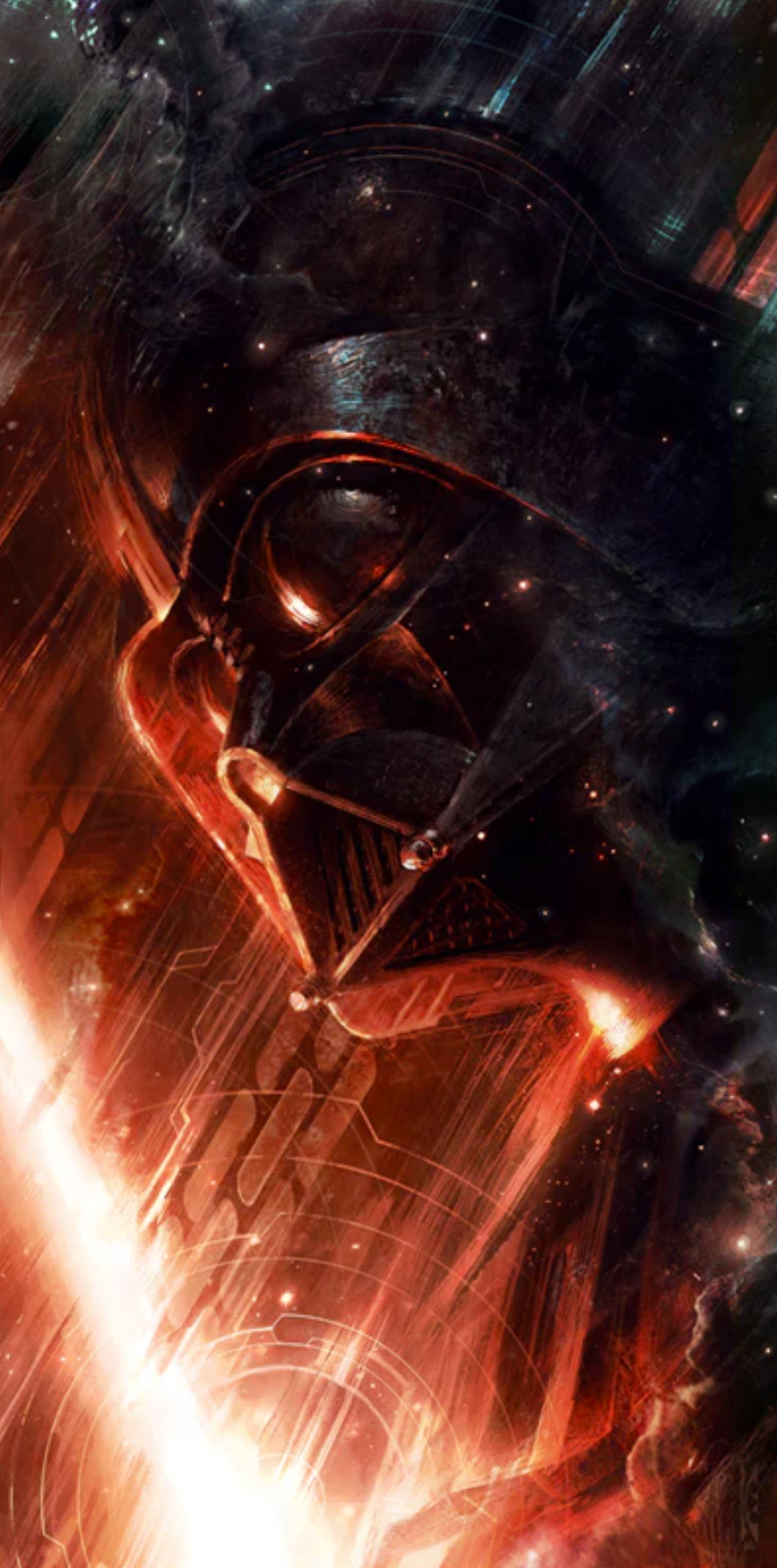 Darth Vader (pictured) was assigned to help Wilhuff Tarkin by his Sith Master and the Galactic Emperor, Darth Sidious.