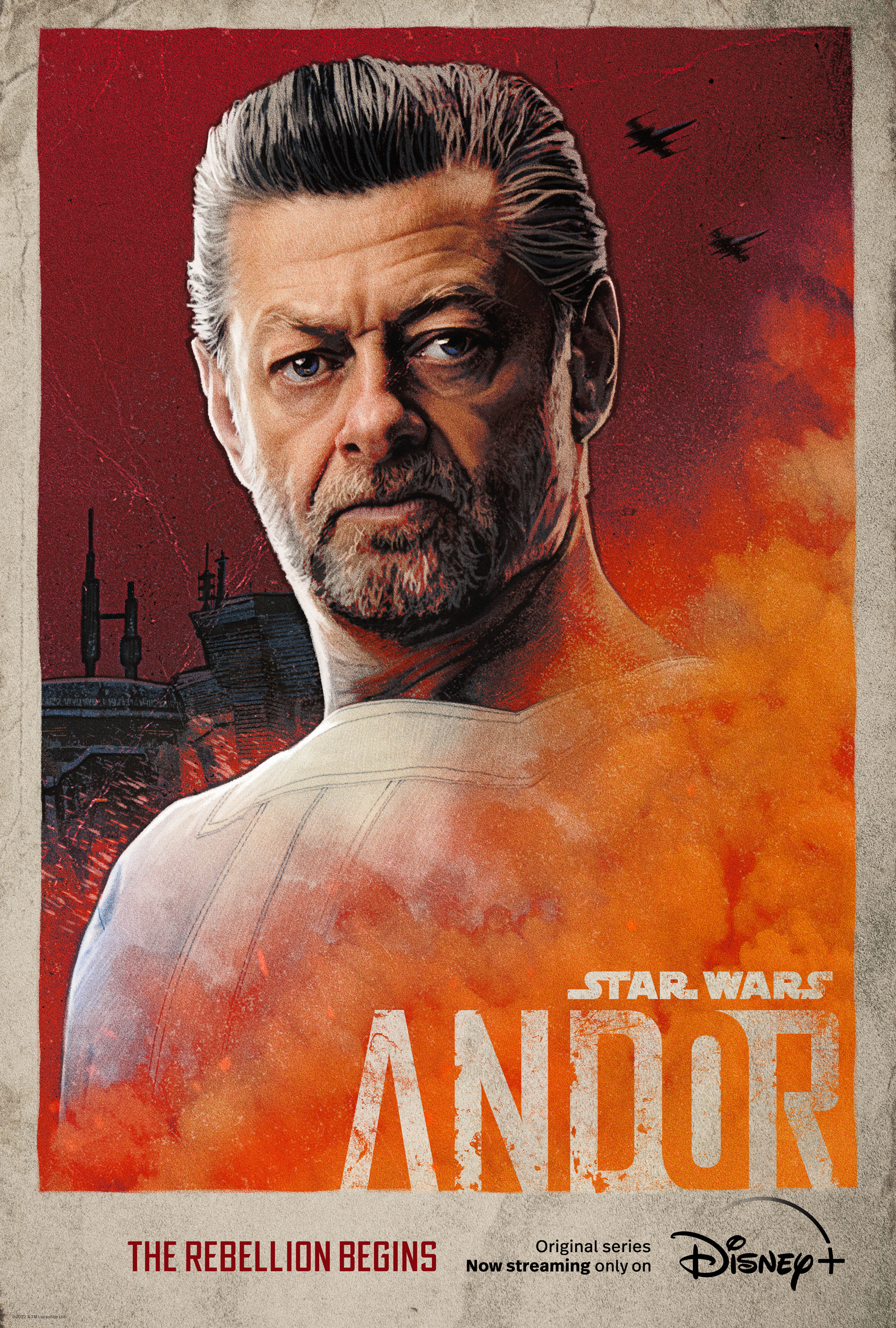 Andy Serkis as Kino Loy in his character poster