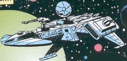 Skorr's starship appearance in Common Appearance