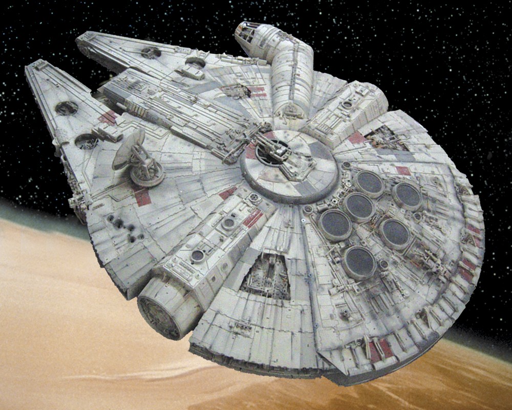 How Was the Millennium Falcon Built?