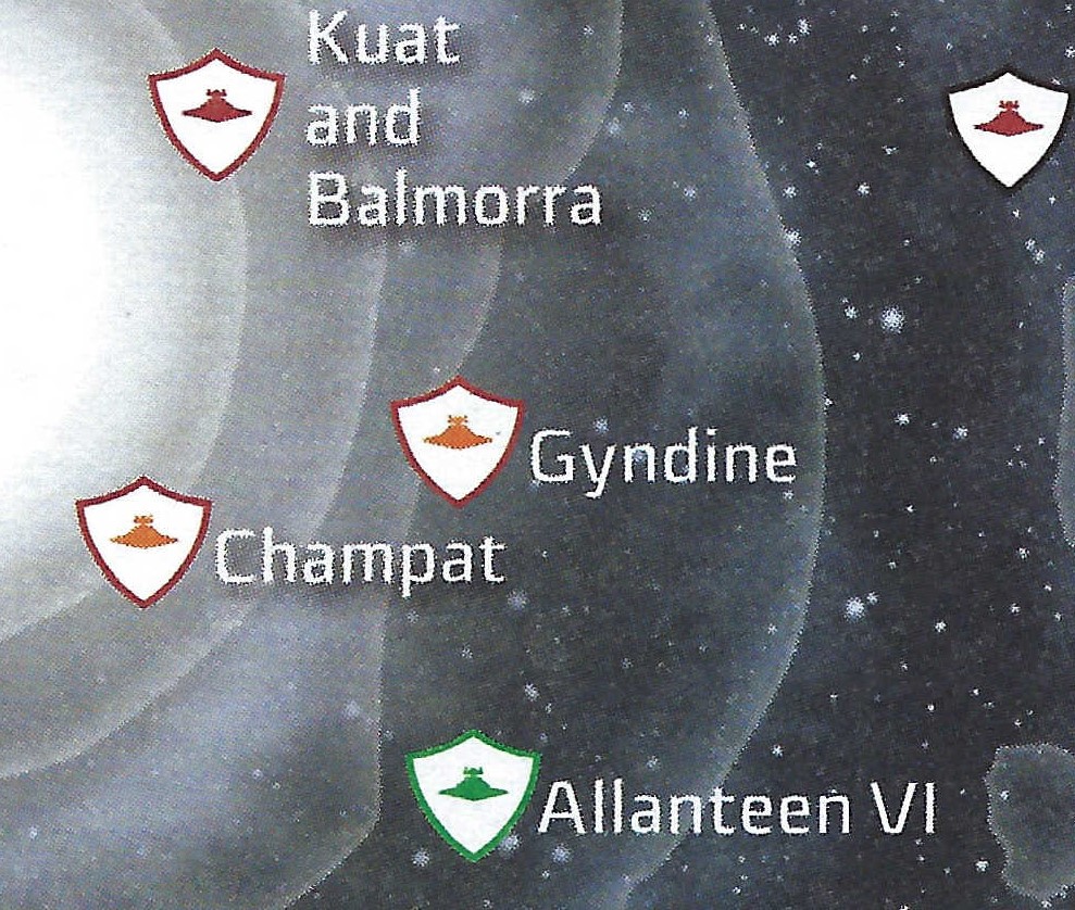 Gyndine was the site of major Imperial shipyards.