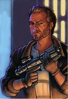 Katarn converted into a mercenary serving the Rebel Alliance.