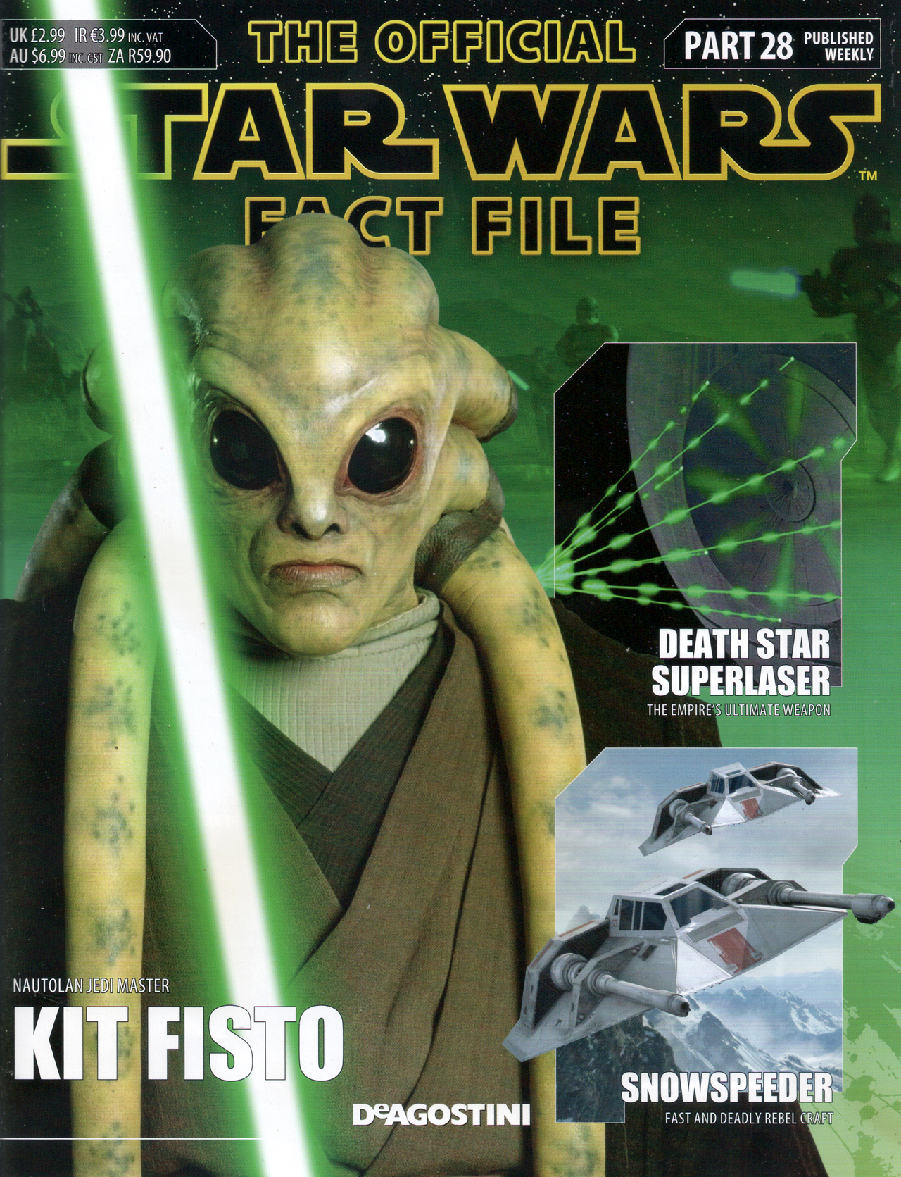 The Official Star Wars Fact File Part 28 appearance in Common Appearance