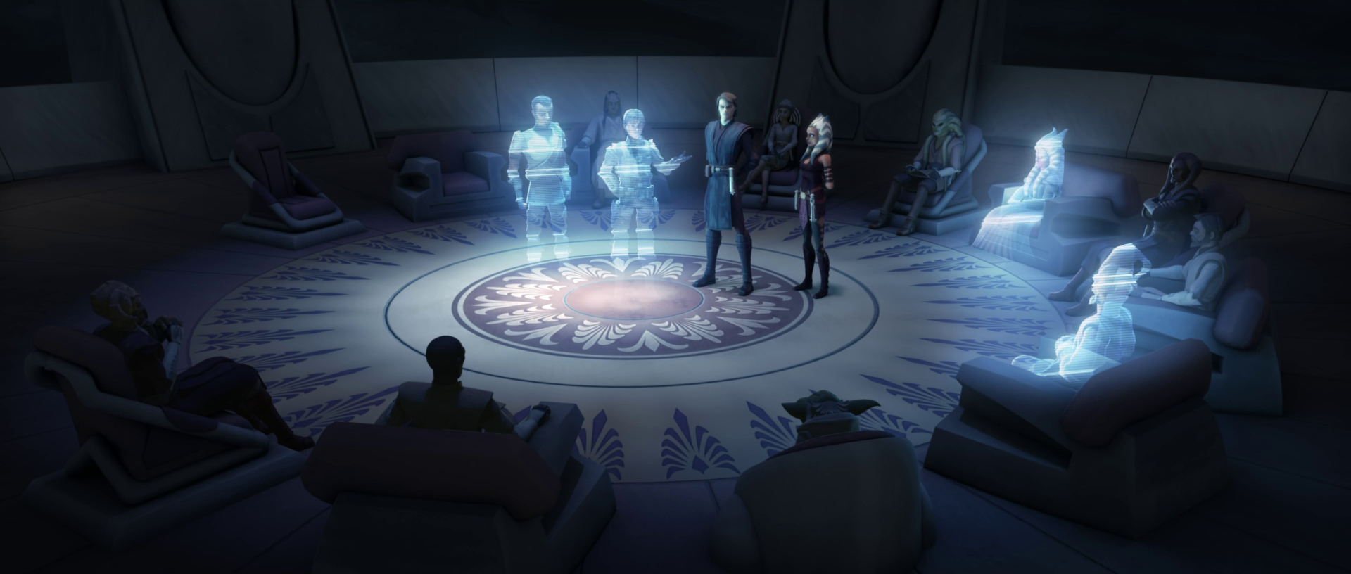 Eeth Koth present on the Jedi Council when the Onderon rebels contacted the Council asking for support.