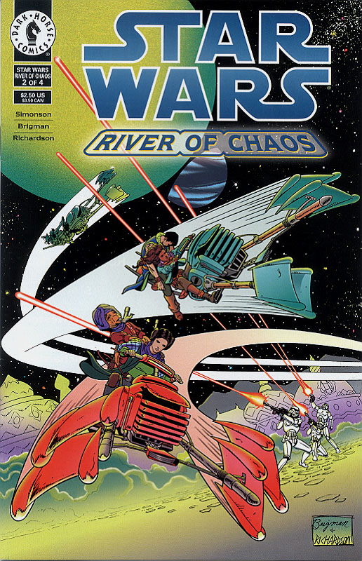1995 Louise Simonson & June Brigman Star Wars River of Chaos No.3 