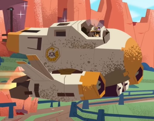 Aree's ship appearance 