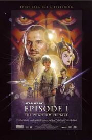 Star Wars Phantom Menace poster