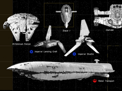 Transport size chart