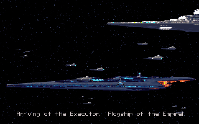 The Executor in an in-game cutscene