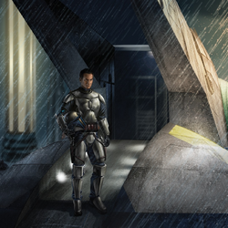 Ο Τζάνγκο εκπαίδευε το Μπόμπα ενώ αναλάμβανε δουλειές εκτός του Καμίνο.