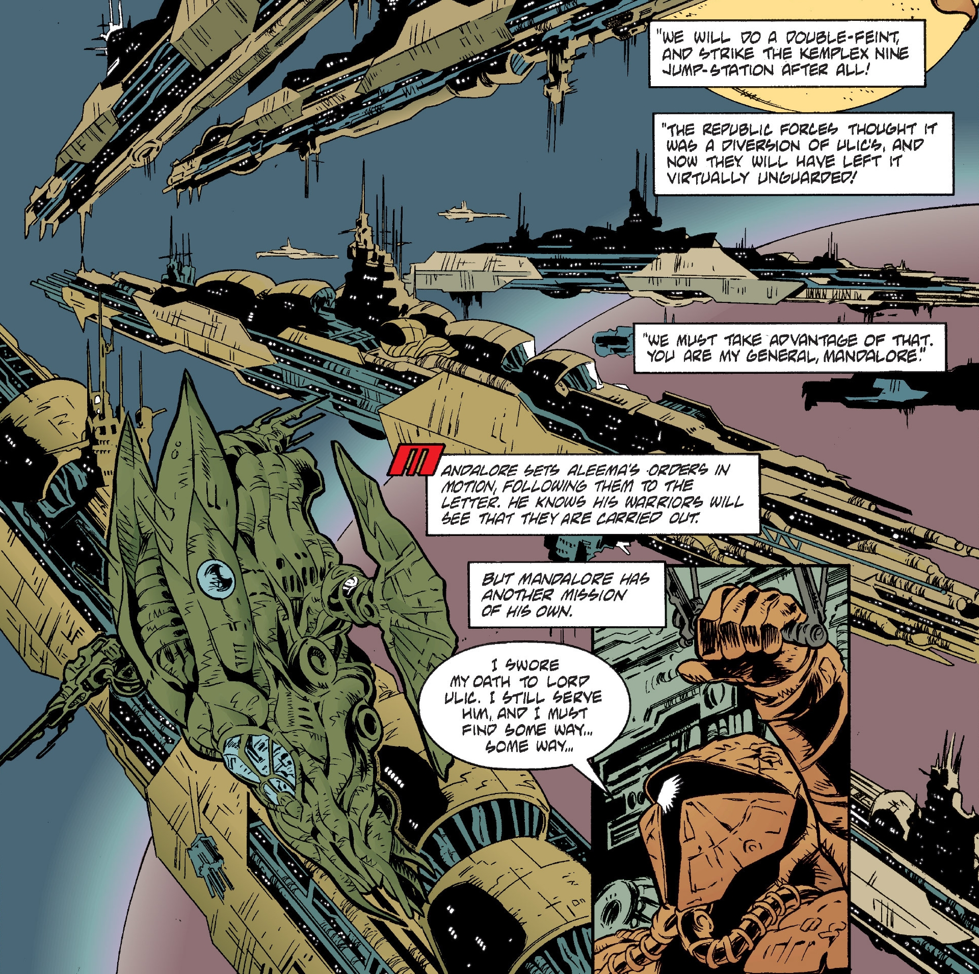 The Krath obtained a fleet of warships that Ulic Qel-Droma planned to use in an attack on Coruscant.