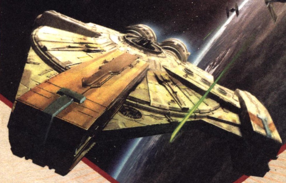 The Meson Martinet incorrectly depicted as an XS freighter in Star Wars: Smuggler's Guide