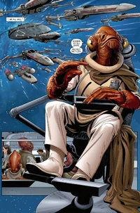 Under Ackbar's leadership, more rebel ships join the mutiny against the Empire.