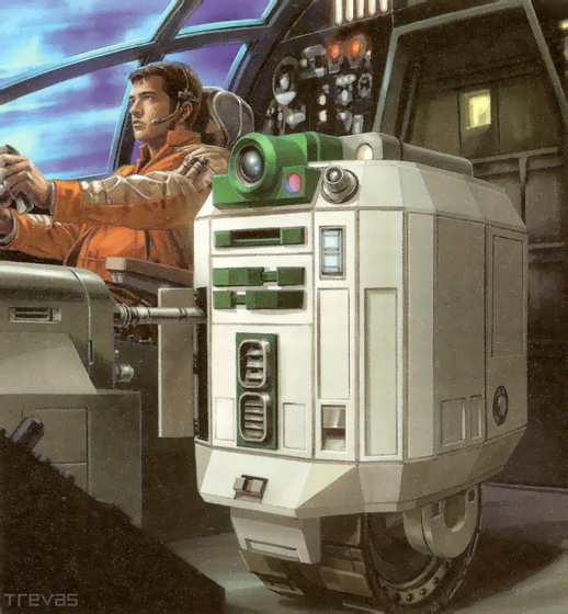S19 astromech droid appearance 