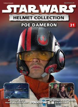 Star wars poe helmet top