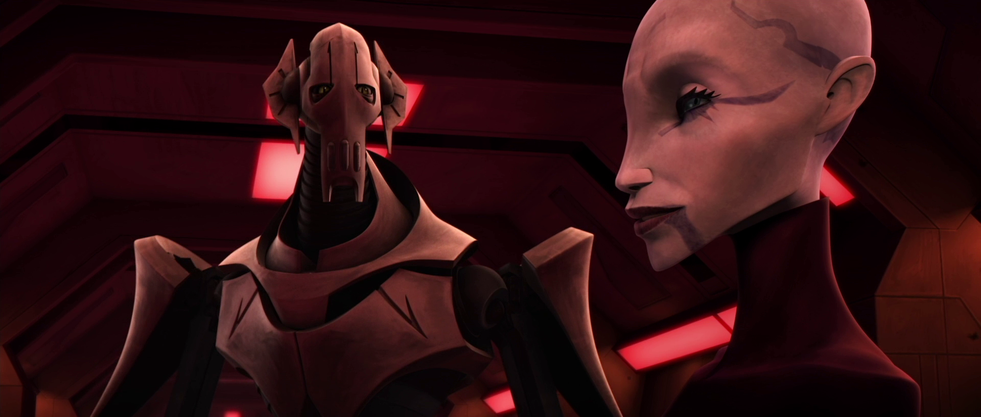 Grievous and Ventress meet in person for the first time