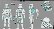 Stormtrooper concept art for "The Smuggler"[206]