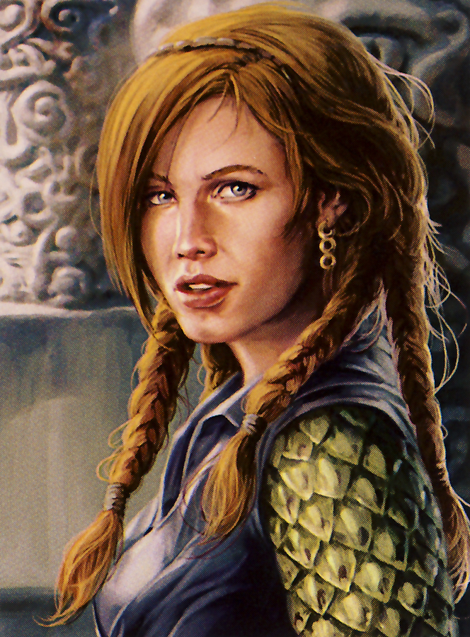 Tenel Ka, Queen Mother of the Hapans and former Jedi Knight