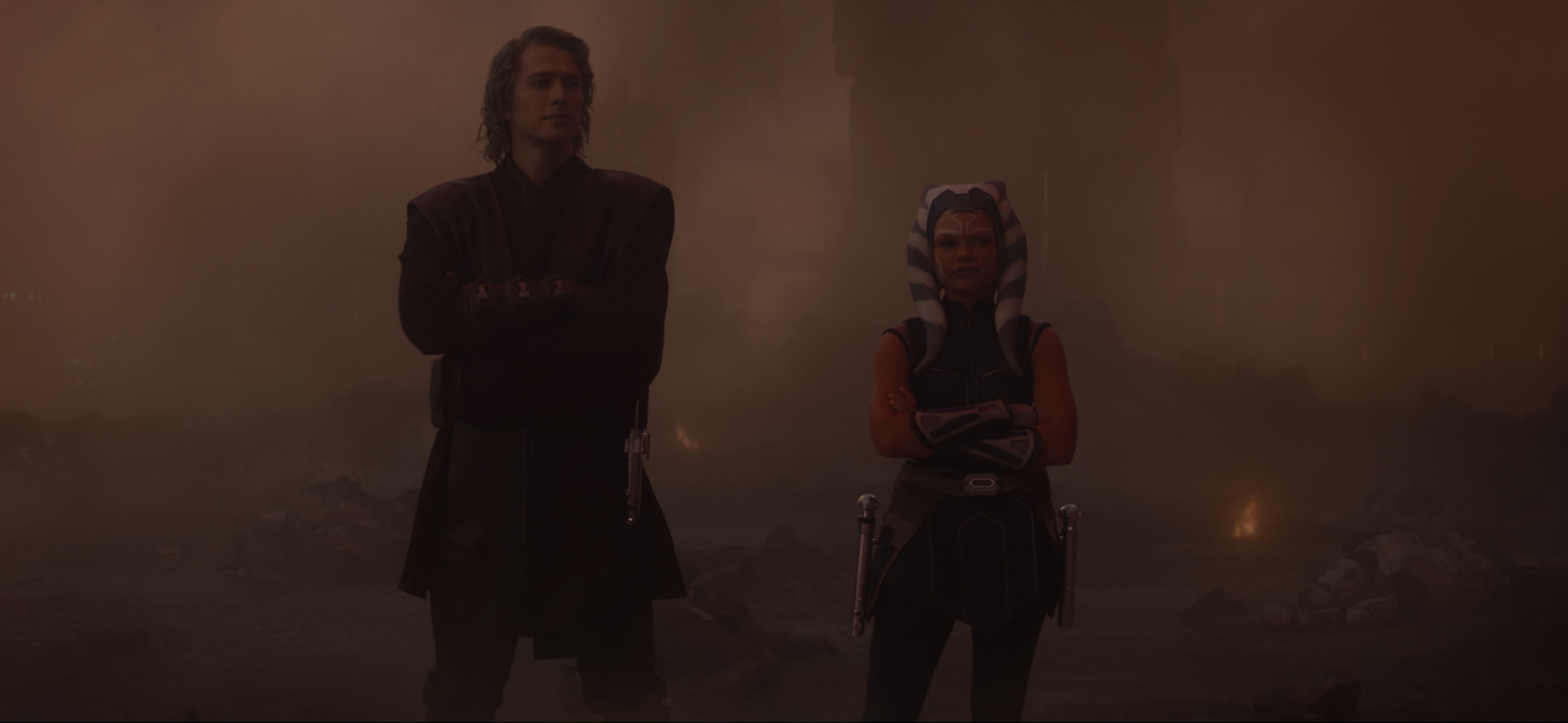 Anakin and Ahsoka revisited the Siege of Mandalore.