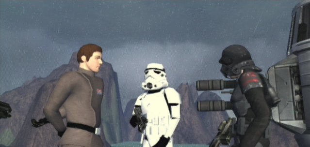 An Imperial storm commando participating in Celchu's arrest.