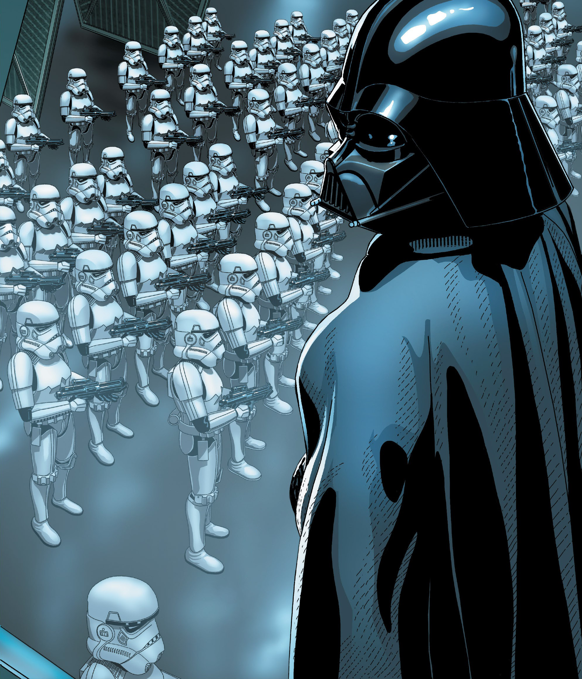 Darth Vader and the stormtroopers became symbols of the Galactic Empire.