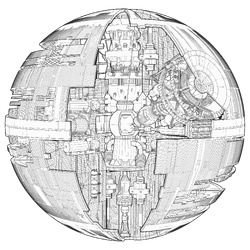 Death Star Schematic FH