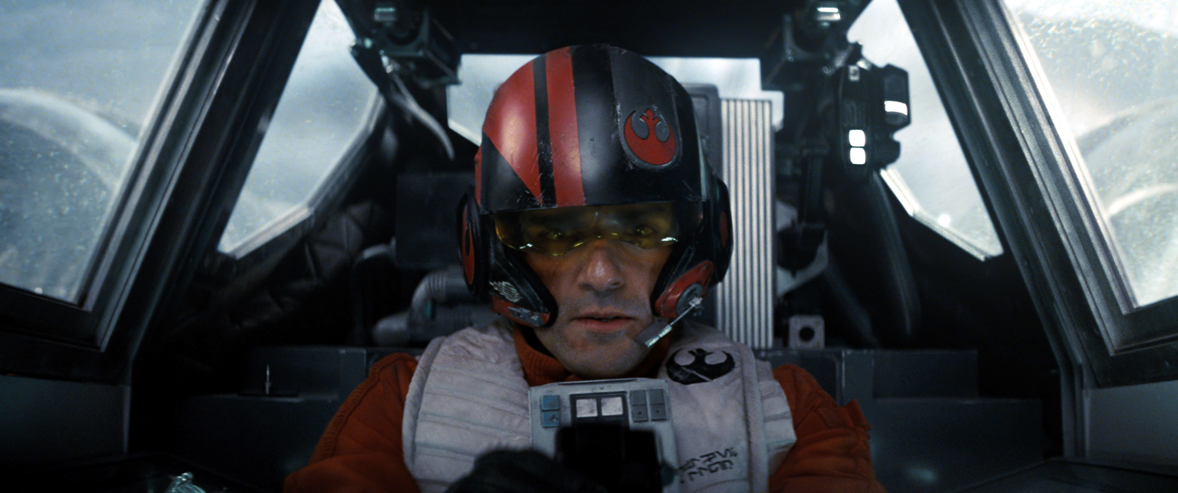 Poe Dameron followed in his mother's footsteps and flew for the New Republic and later the Resistance.