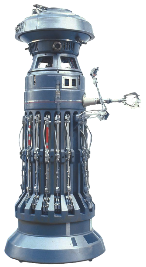 FX-7 medical assistant droid appearance 