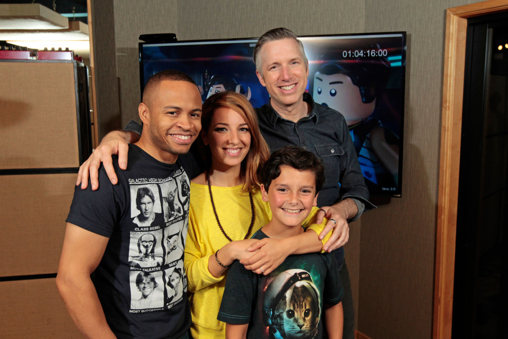 Eugene Byrd, Vanessa Lengies, Nicolas Cantu, and Matthew Wood, the main cast of the TV series