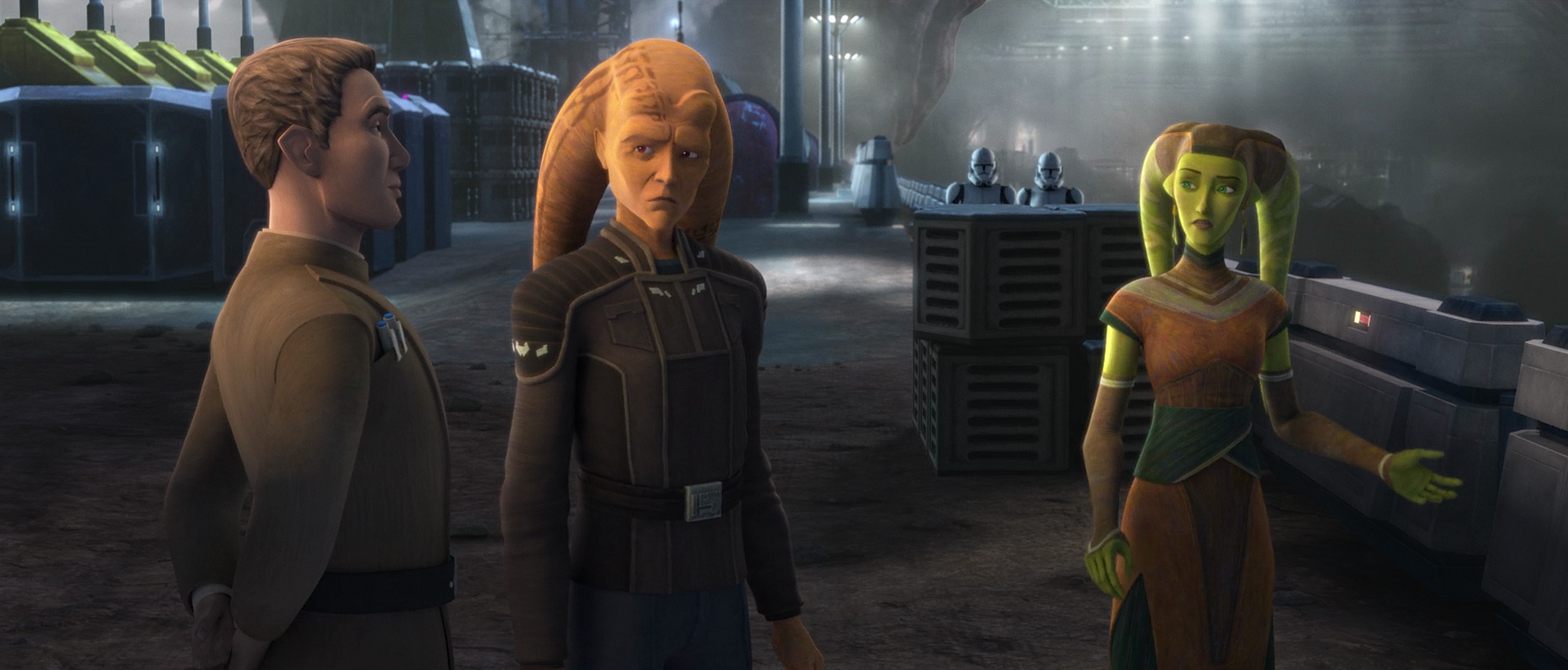 At first, Cham Syndulla hoped to support the Empire, hoping his daughter could live in peace.