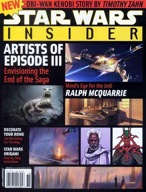 Star Wars Insider 76 appearance in Common Appearance