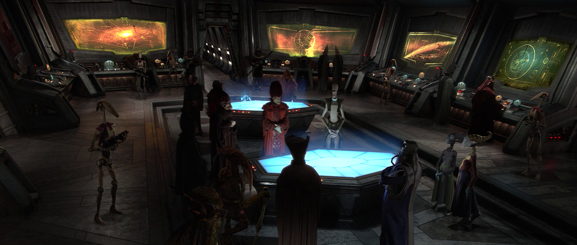 Separatist Council War Room appearance in Common Appearance