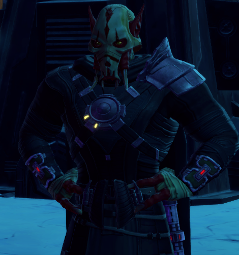 Xalek as a Sith Lord